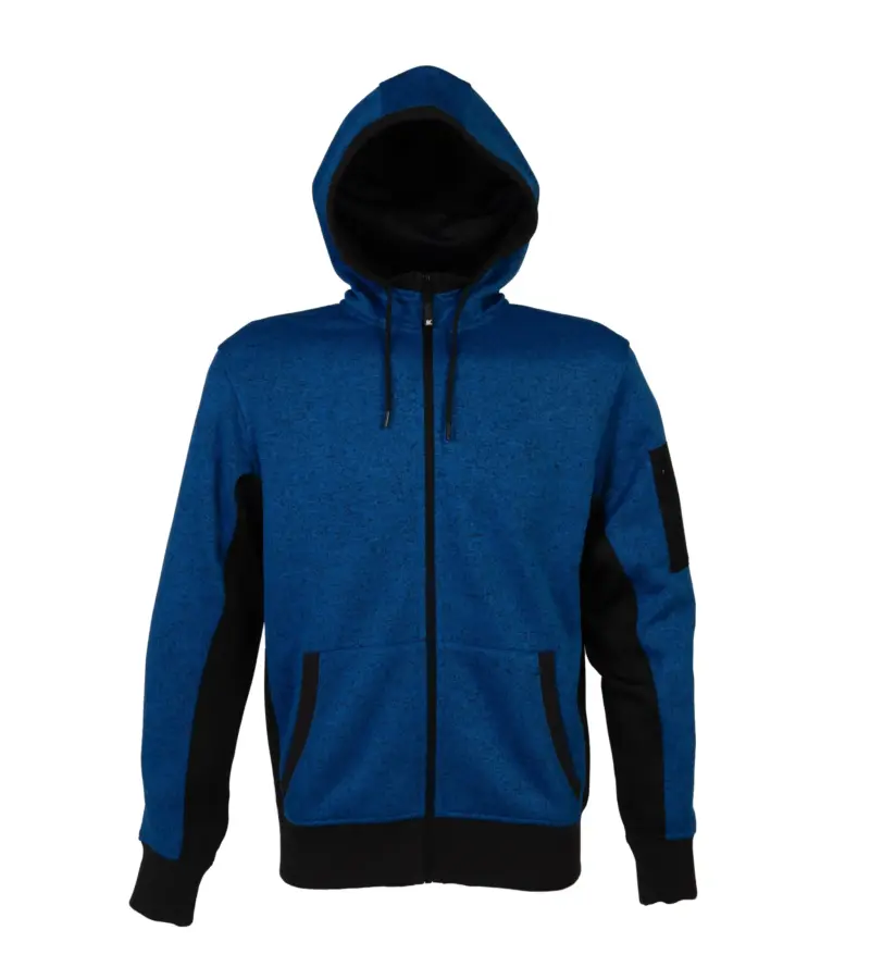 Knitted Fleece New Quebec Man - Μπλε Ρουαγιάλ