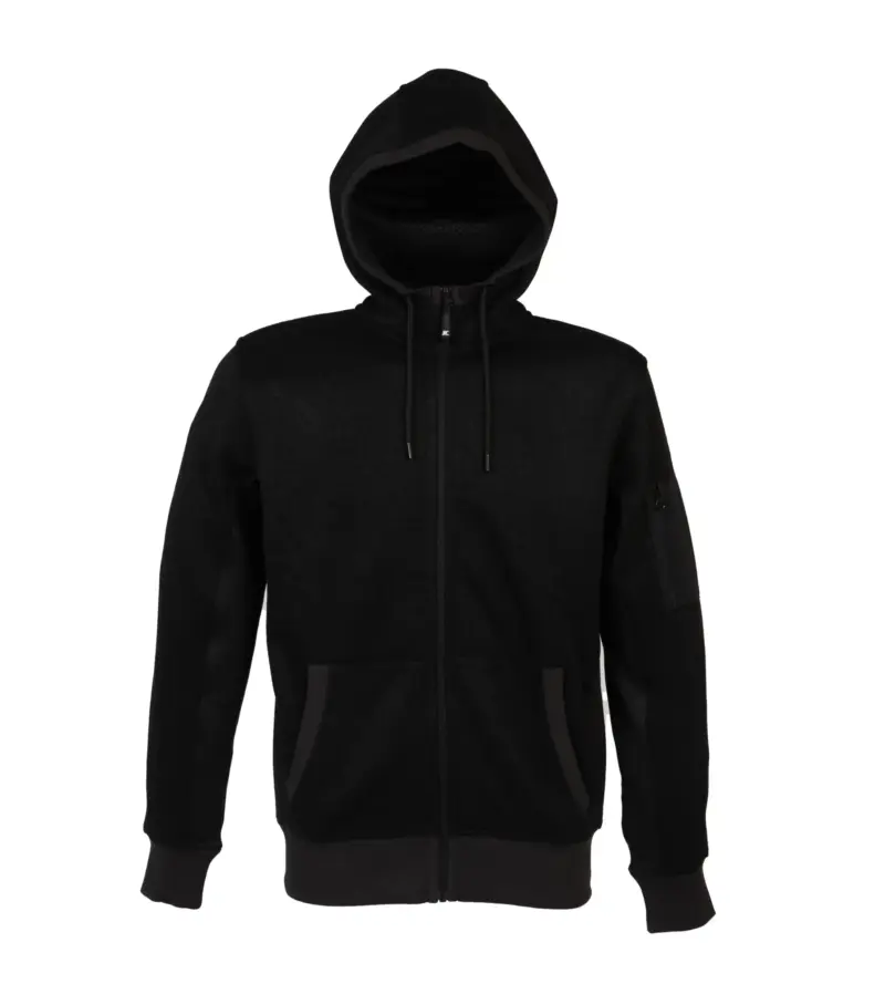 Knitted Fleece New Quebec Man - Μαύρο