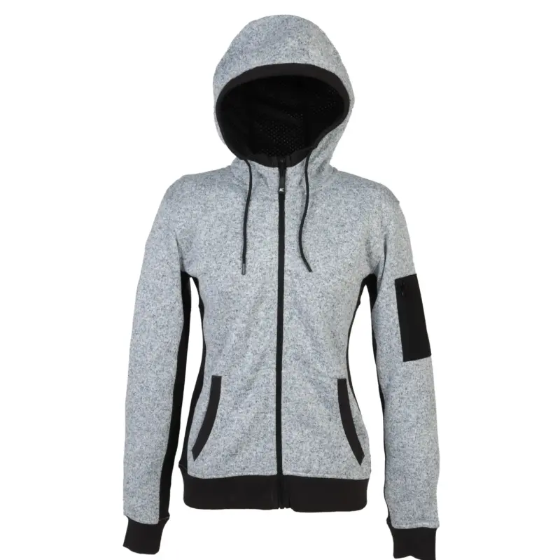 Knitted Fleece New Quebec Lady - Ανοιχτό Γκρι