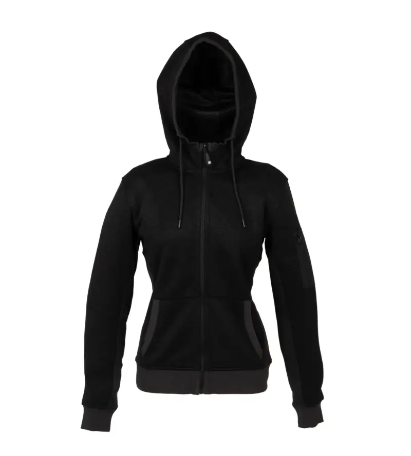 Knitted Fleece New Quebec Lady - Μαύρο