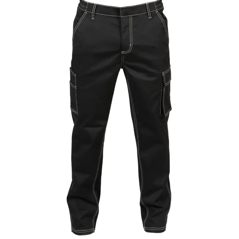 Pantalone Vigo Stretch Man - Μαύρο