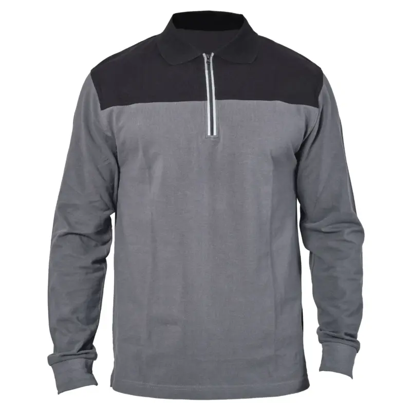 997831_resized Polo Lubiana - Γκρι/Μαυρο