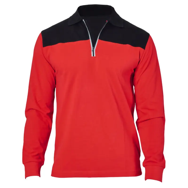 997834_resized Polo Lubiana - Κοκκινο/Μαυρο