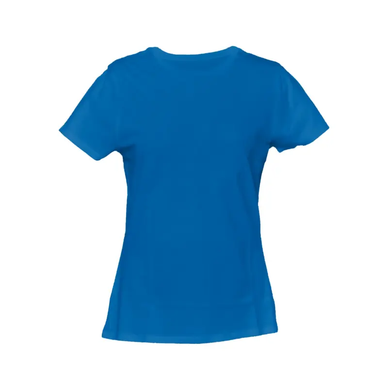 T-shirt Los Angeles Lady - Μπλε Ρουαγιάλ