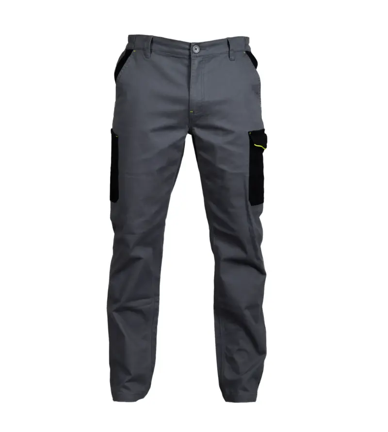 998440_resized Pantalone Zurigo Bicolor - Γκρι