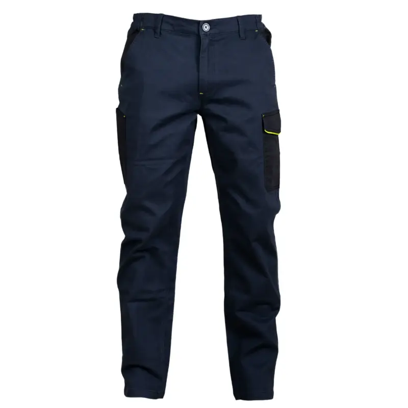 998441_resized Pantalone Zurigo Bicolor - Ναυτικό