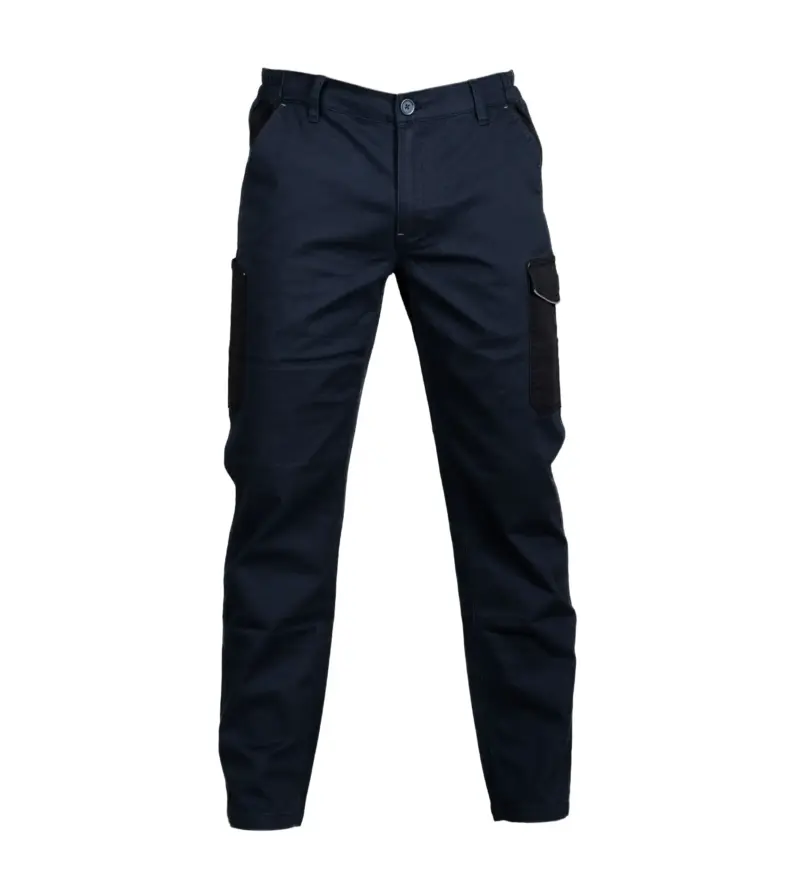 998442_resized Pantalone Zurigo Bicolor - Μπλε