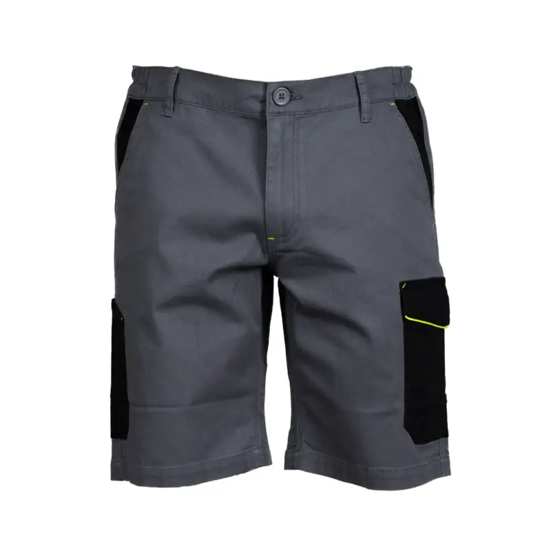 Pantalone Zurigo Shorts Bicolor - Γκρι