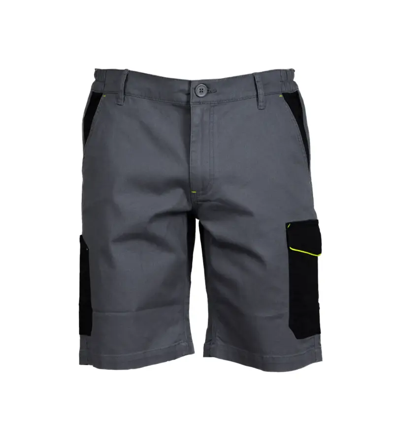 998450_resized Pantalone Zurigo Shorts Bicolor - Γκρι