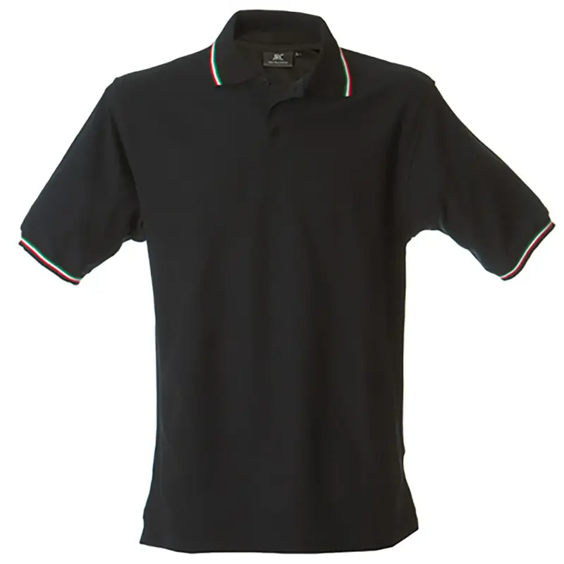 Polo New Aosta Man - Μαύρο