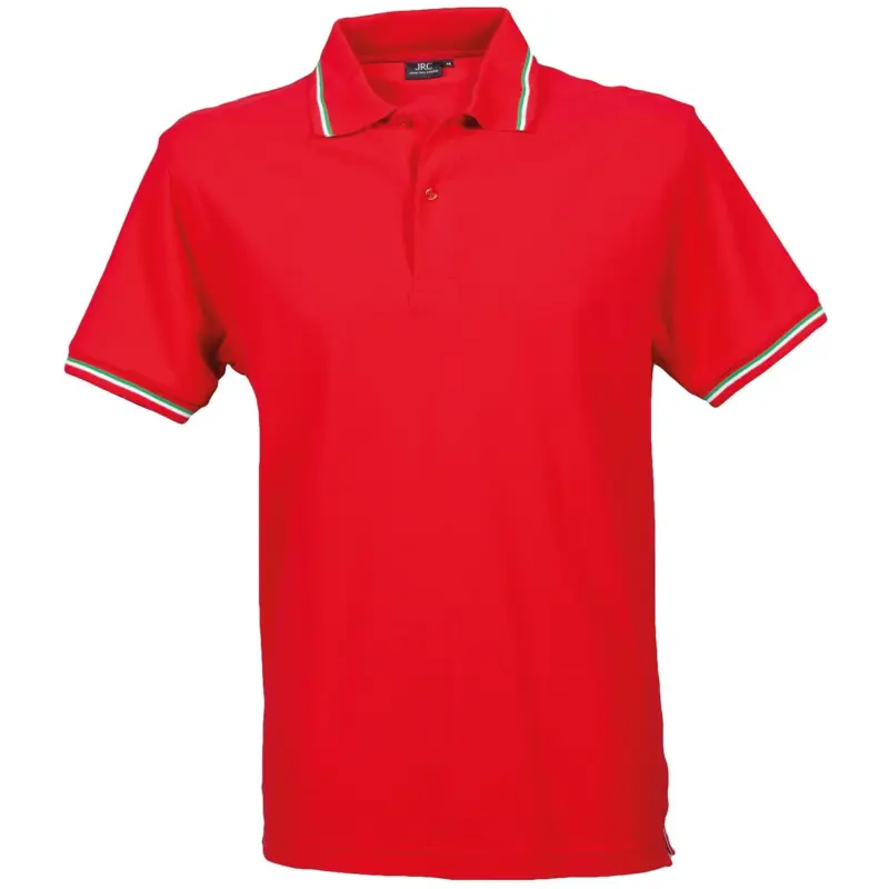 998808_resized Polo New Aosta Man - Κόκκινο