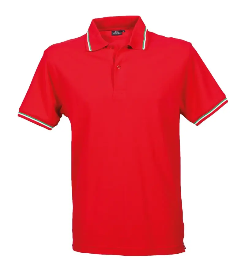 998808_resized Polo New Aosta Man - Κόκκινο