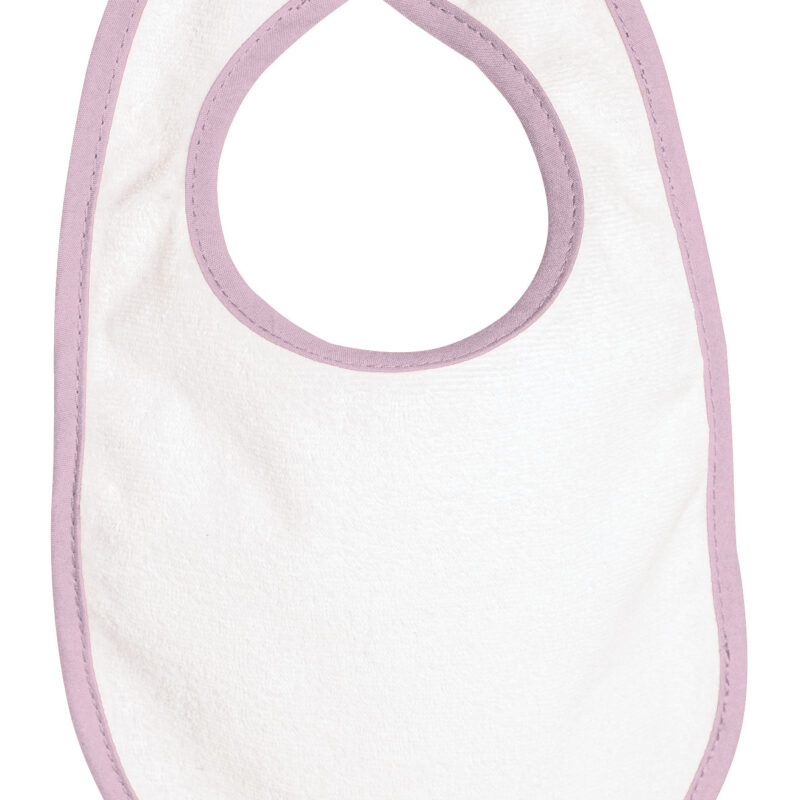 Bib CHILDHOOD - Λευκό-Cake Ροζ