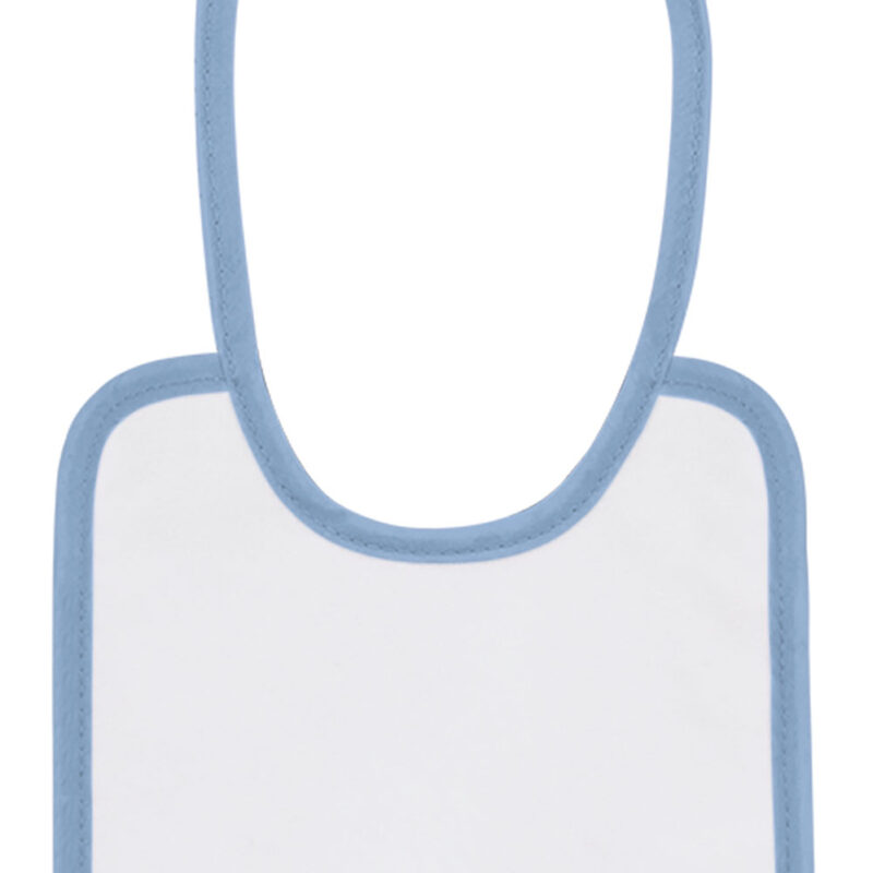 BAVATENBC Βρεφικό Bib TENDER - Λευκό-Γαλάζιο Μπλε