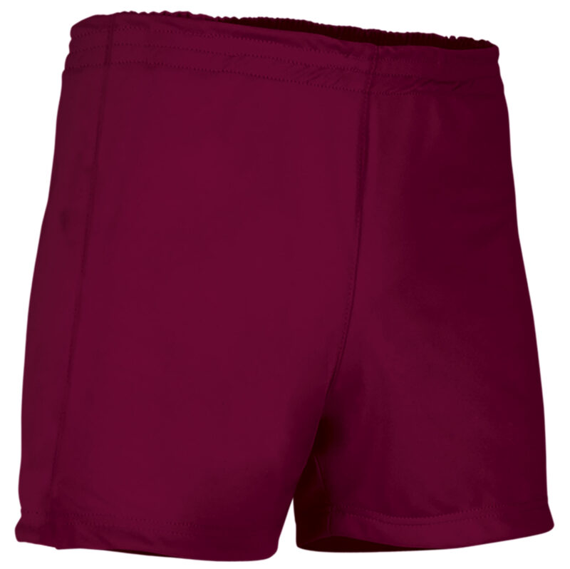 Αθλητικό Shorts COLLEGE - Μπορντό μαόνι