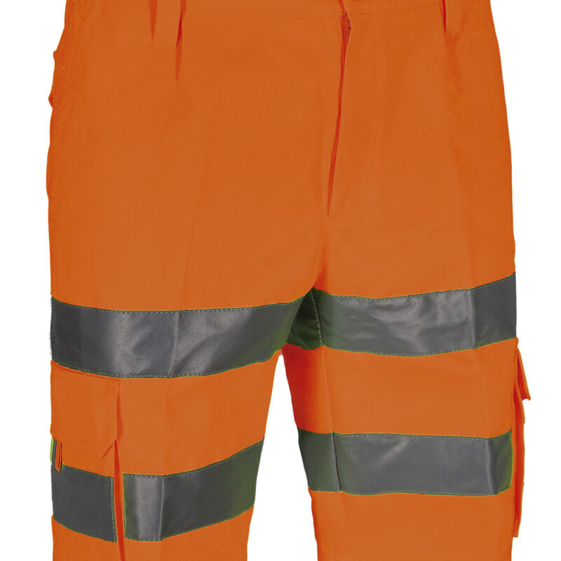 BEVAKOBNF Υψηλής ορατότητας Bermuda Shorts KOBUK - Fluo Πορτοκαλί