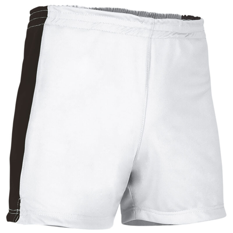 Αθλητικό Shorts MILAN - Λευκό-Μαύρο