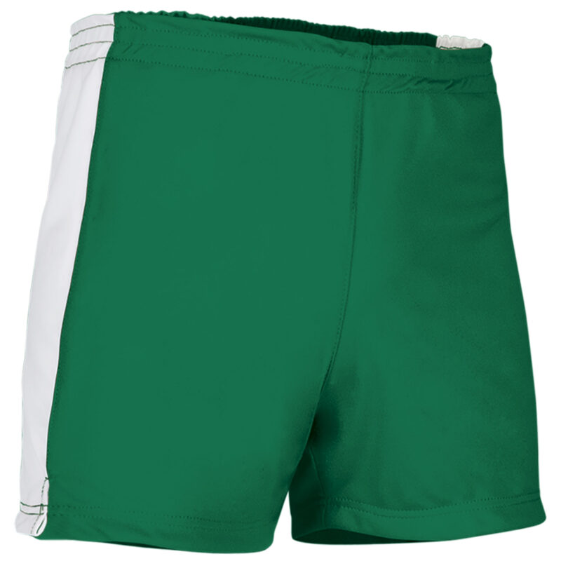 BEVAMILVB Αθλητικό Shorts MILAN - Kelly Πράσινο-Λευκό
