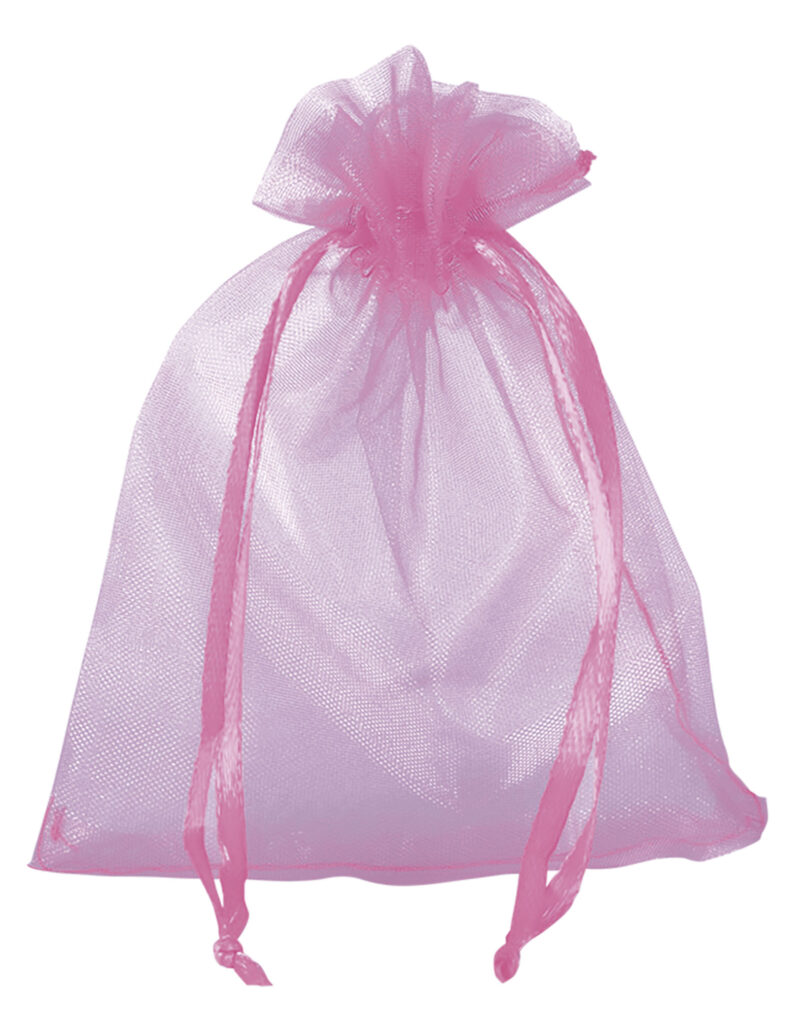 Organza Bag QUEEN - Ροζ cake