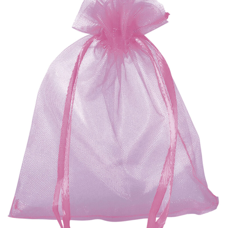 Organza Bag QUEEN - Ροζ cake