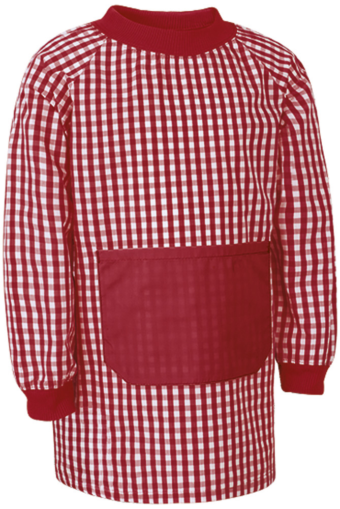 Kids Smock GARDEN - Λευκό-Lotto Κόκκινο