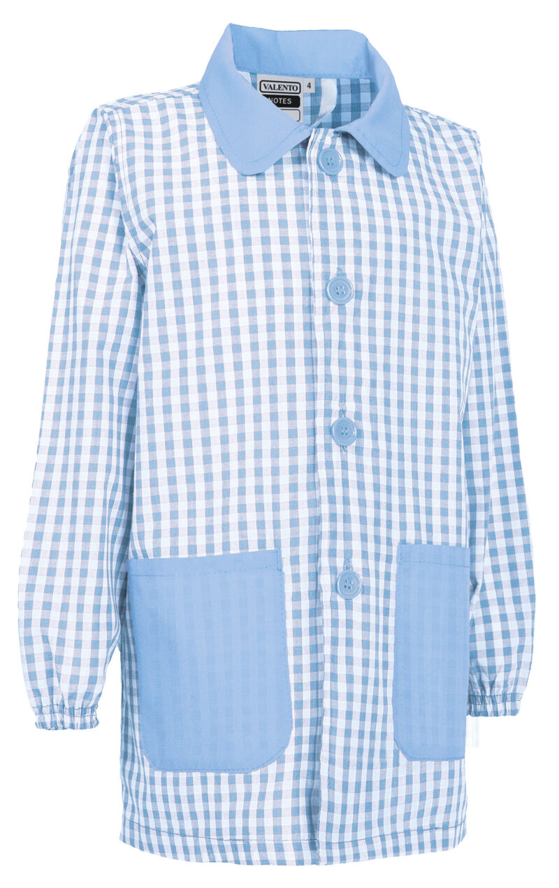 BTVANOTBC Kids Smock NOTES - Λευκό-Γαλάζιο Μπλε