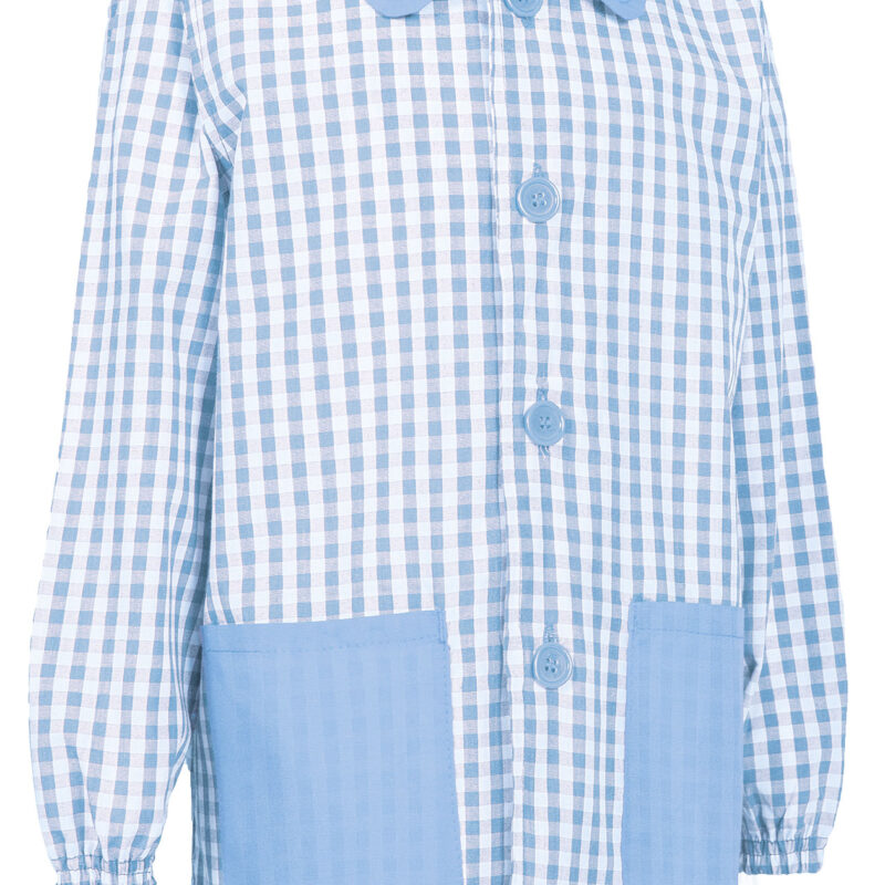BTVANOTBC Kids Smock NOTES - Λευκό-Γαλάζιο Μπλε