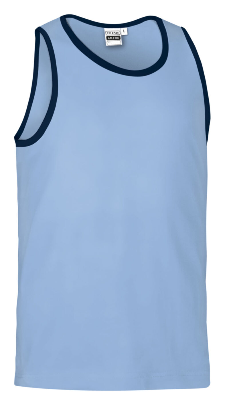 T-Shirt ATLETIC - Γαλάζιο Μπλε-Orion Μπλε σκούρο Μπλε