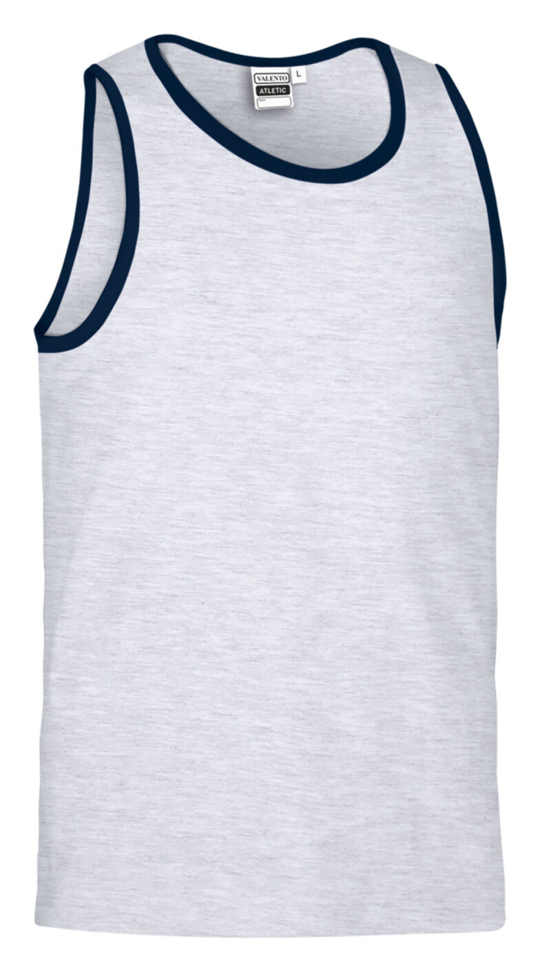 T-Shirt ATLETIC - Μελανζέ Γκρι-Orion Μπλε σκούρο Μπλε