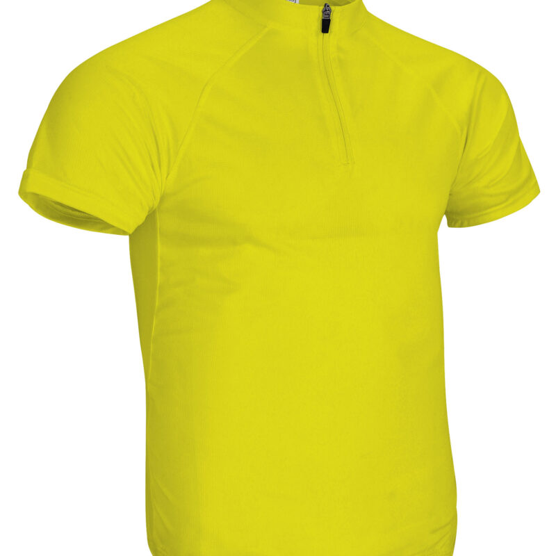 CAVABENAF Cycling Jersey BENASQUE - Fluo Κίτρινο