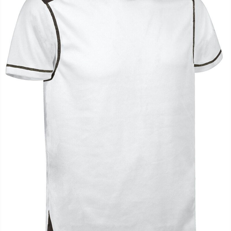 CAVABRIBN Τεχνικό T-Shirt BRICKPLUS - Λευκό-Μαύρο