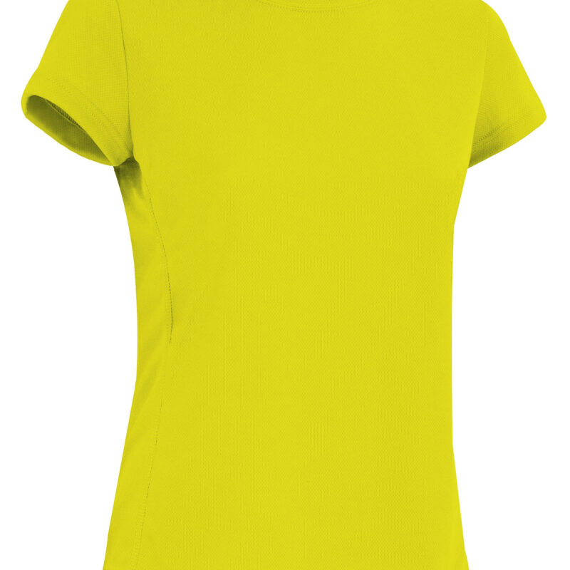 Γυναικείο Sports T-Shirt BRENDA - Fluo Κίτρινο