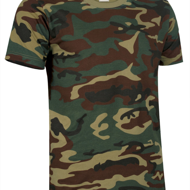 CAVACAMCM T-Shirt JUNGLE - Woodland Camouflage
