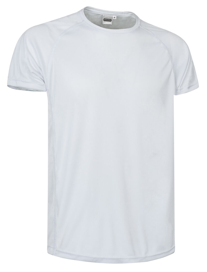 CAVACHABL Τεχνικό T-Shirt CHALLENGE - Λευκό