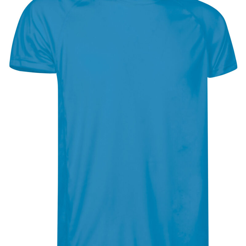 CAVACHATP Τεχνικό T-Shirt CHALLENGE - Τροπικό μπλε