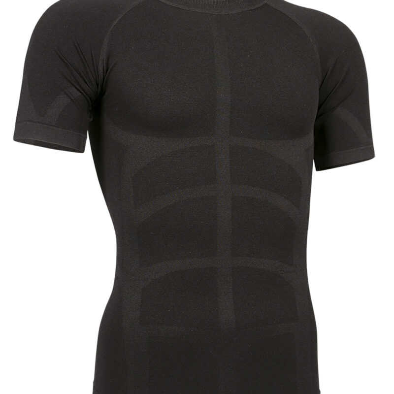 Κοντομάνικο Stretchy Base Layer T-Shirt COLDASY - Μαύρο