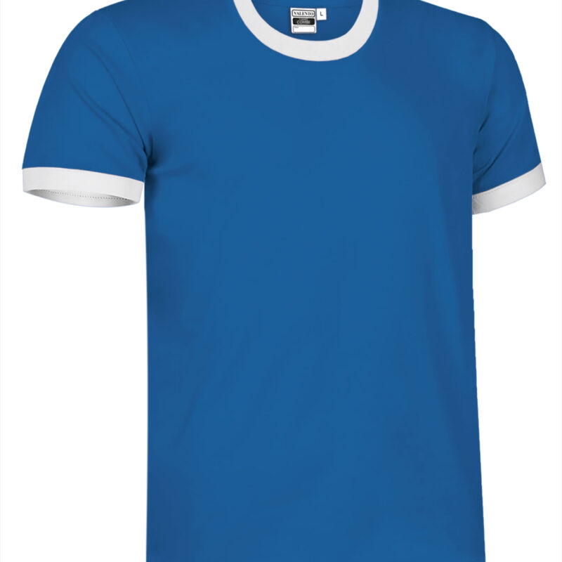 T-Shirt COMBI - Ρουά Μπλε-Λευκό