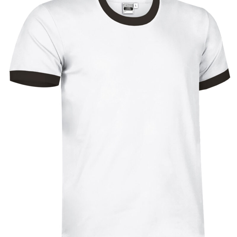 CAVACOMBN T-Shirt COMBI - Λευκό-Μαύρο
