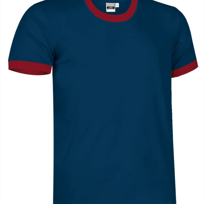 T-Shirt COMBI - Orion Μπλε σκούρο Μπλε-Lotto Κόκκινο