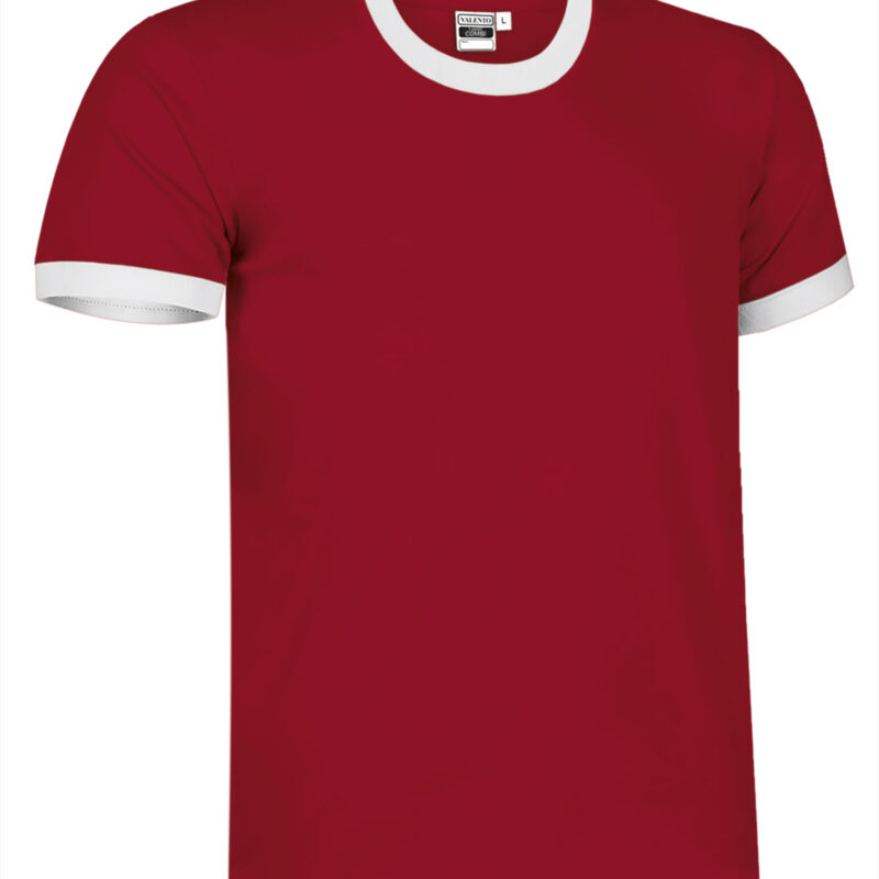 CAVACOMRB T-Shirt COMBI - Lotto Κόκκινο-Λευκό