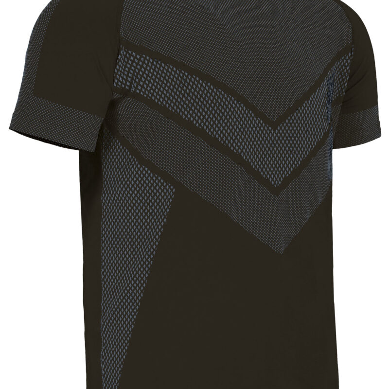 CAVADACNG Τεχνικό T-Shirt DACITA - Μαύρο-Smoke Γκρι