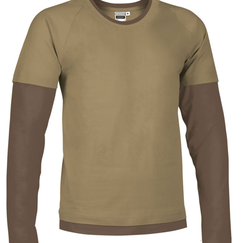 CAVADENKC T-Shirt DENVER - Camel Καφέ-Σοκολατί Καφέ
