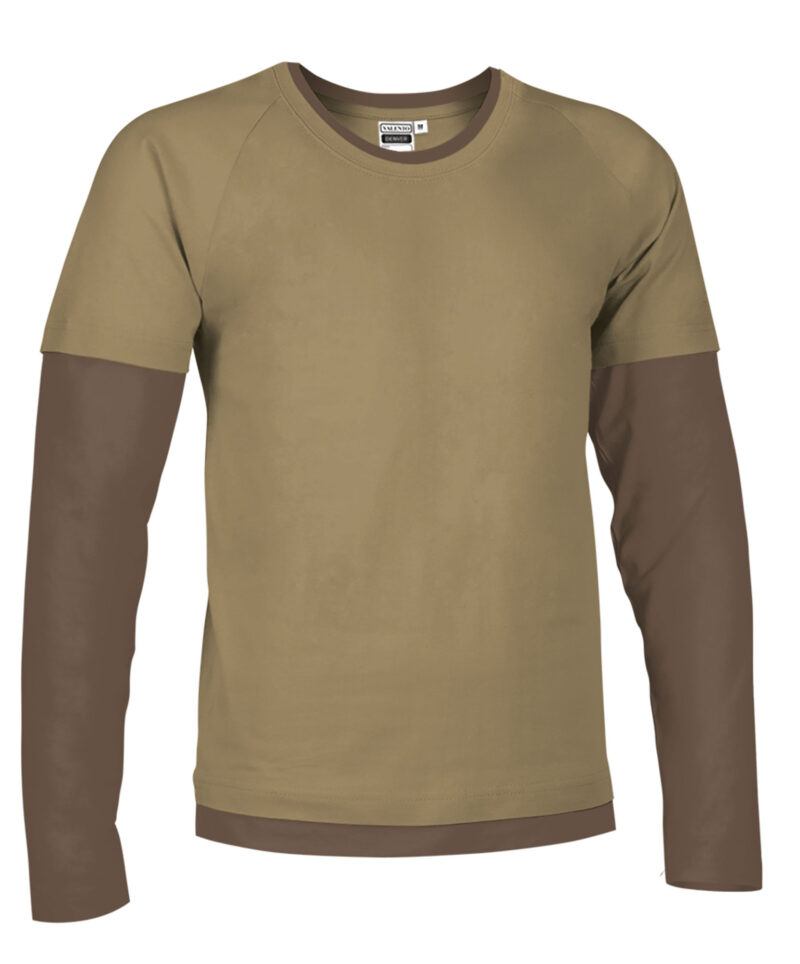 CAVADENKC T-Shirt DENVER - Camel Καφέ-Σοκολατί Καφέ