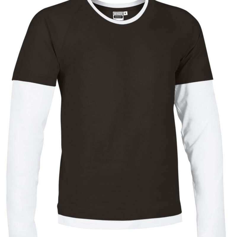 CAVADENNB T-Shirt DENVER - Μαύρο-Λευκό