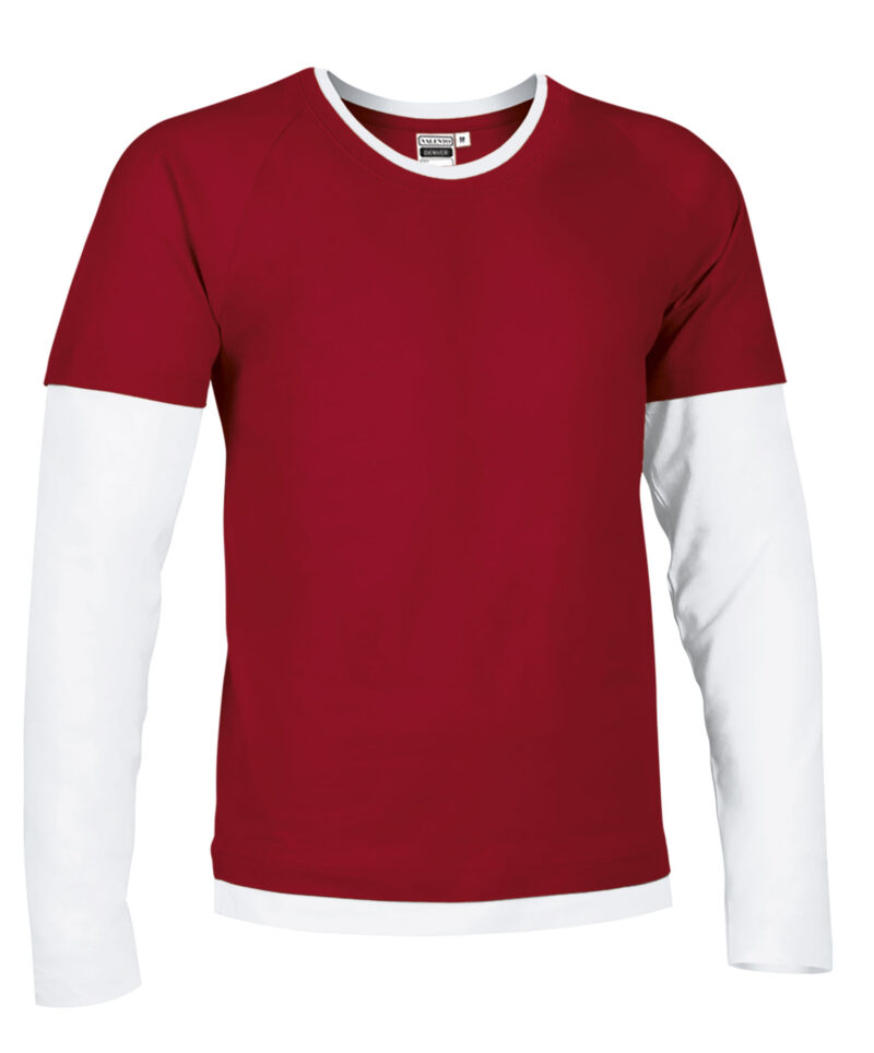 CAVADENRB T-Shirt DENVER - Lotto Κόκκινο-Λευκό