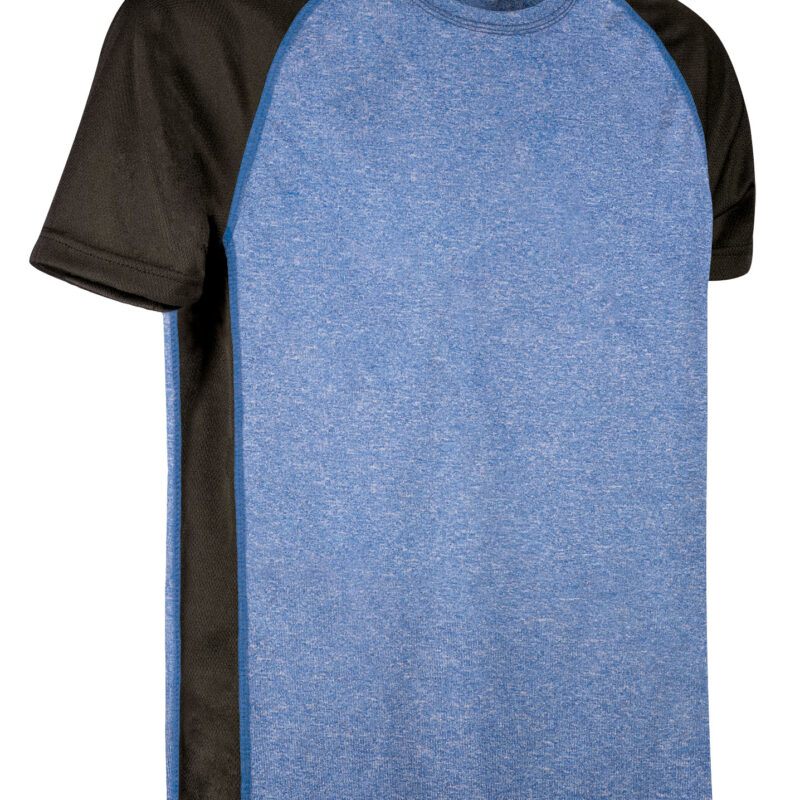 CAVALANYN Τεχνικό T-Shirt LANDING - Ρουά Μπλε Μελανζέ-Μαύρο