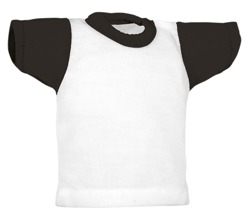 CAVAMINBN Mini t-shirt MINICAMISETA - Λευκό-Μαύρο