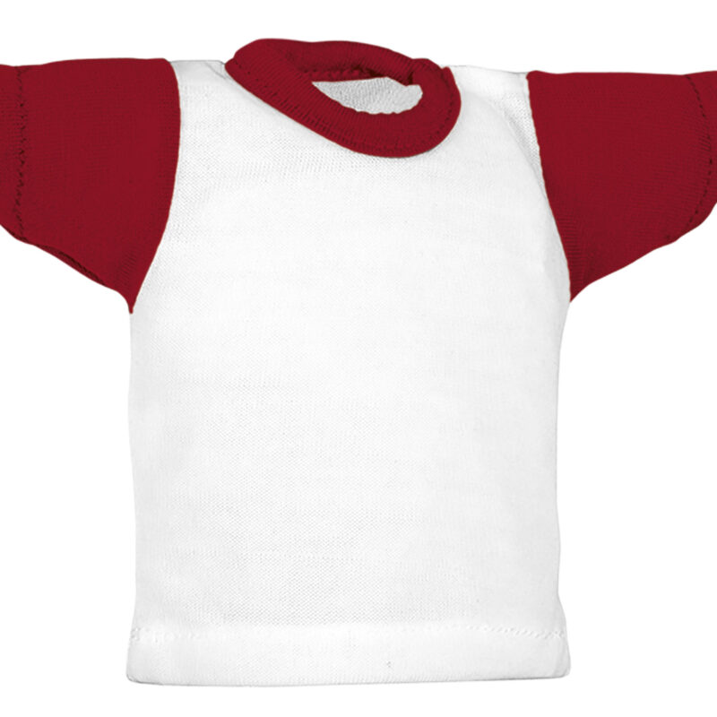 Mini t-shirt MINICAMISETA - Λευκό-Lotto Κόκκινο