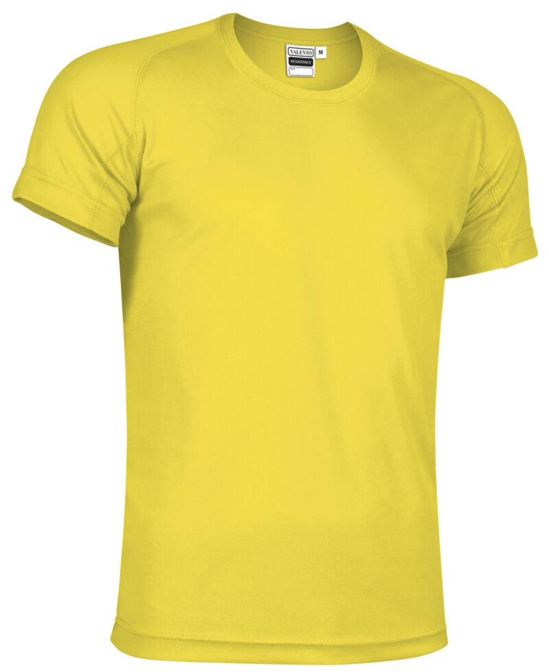 Τεχνικό T-Shirt RESISTANCE - Κίτρινο λεμονί
