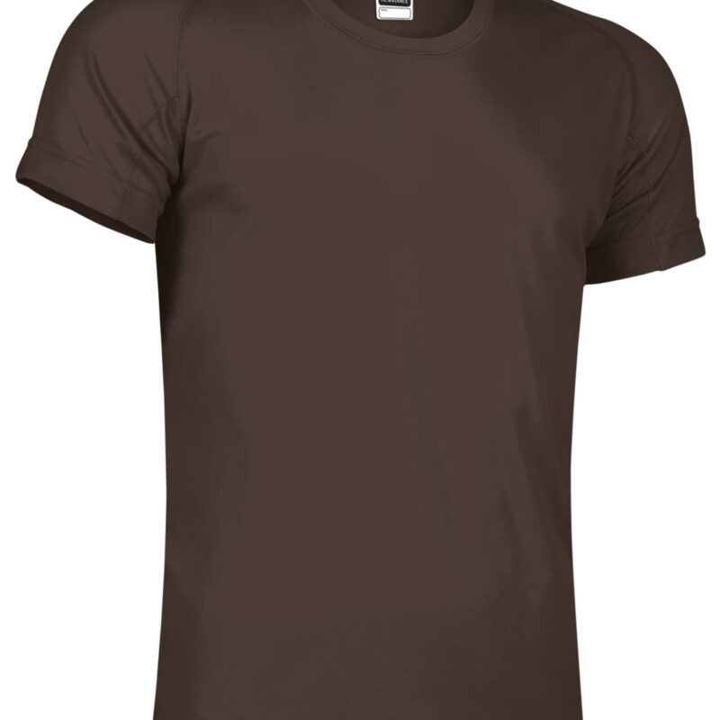CAVARESCH Τεχνικό T-Shirt RESISTANCE - Walnut Καφέ